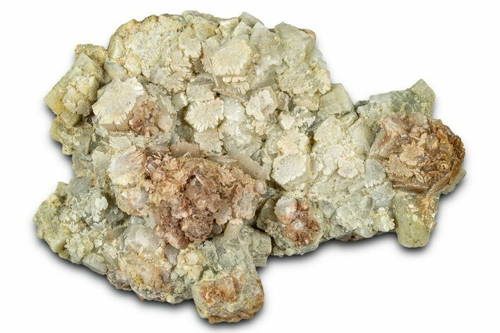 Sparkling, Twinned Aragonite Crystal Cluster - Utah #331326